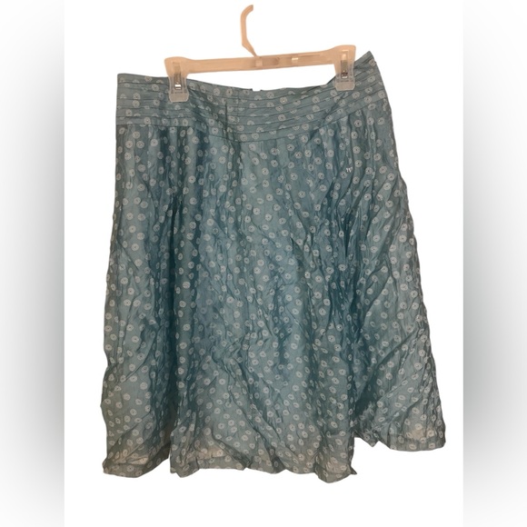 A David Brooks blue and white skirt in size 12 - Picture 1 of 8